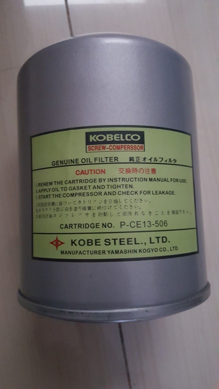 Lọc dầu máy nén khí Kobelco P-CE13-506